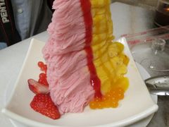 芒果草莓雪花冰-味香园传统甜品店(牛车水店)