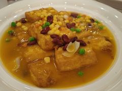 金汤粗粮煮豆腐-鹭园酒家·四十年老字号