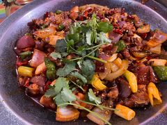 干锅兔-大湾金牌万州烤鱼(沙河店)