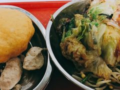 蚝油生菜-北京大学-燕南食堂