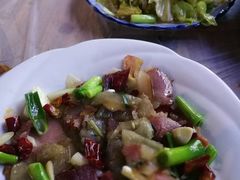 蕨粉炒腊肉-向阳豆花馆(奥特斯商业广场店)