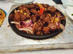 火焰黑椒牛肉粒-乾园(恒隆广场店)