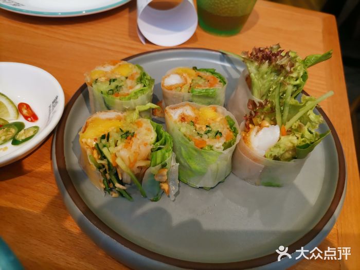 越小品·越南餐厅(高德置地店)芒果鱼柳米纸卷图片