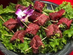 牙签香菜牛肉-谭鸭血老火锅(漳州路店)