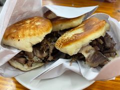-京东一绝西海子西园烧饼夹肉