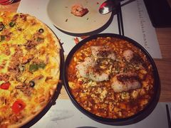 麻婆豆腐烩香辣酱烤龙利鱼-幸薈飯堂