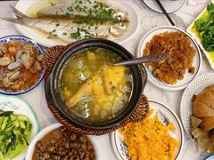 清蒸白鱼-蟹天蟹地农家菜·阳澄湖大闸蟹(浅水湾店)