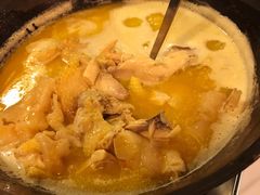 -鲜入围煮花胶鸡海鲜火锅