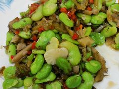 雪菜鲜蚕豆-白魁老号饭庄(安内店)