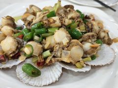 葱爆威海扇贝-郭姐·威海渔村(黄兴路店)