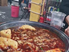 -老红桥炸灌肠牛肚锅烧烤(定福庄店)