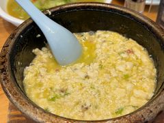 石锅烧的嫩豆腐-7017浙菜•建德味(市心北路店)