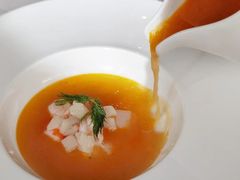 慢火煮蛋蘑菇清汤-AZUR聚(香格里拉饭店)