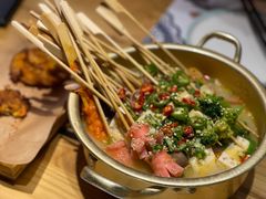 藤椒白汤锅底-觅香串串香·麻辣烫·冒菜(欧美广场店)