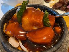 石锅烹银鳕鱼-玫瑰厅上海菜(兴国路店)