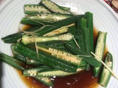 原生态秋葵-老头儿油爆虾·知味杭州(爱琴海购物中心)
