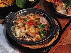 焗奶油蘑菇-Luchador摔跤手墨西哥餐厅(恒宇广场店)