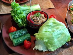 傣族生菜包肉-花马天堂云南餐厅 Lost Heaven(高邮路店)