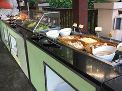 自助取餐区-三亚海韵度假酒店·渔人码头海鲜火锅BBQ自助餐厅·落日吧