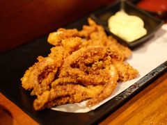 炸鱿鱼脚-百步拉面