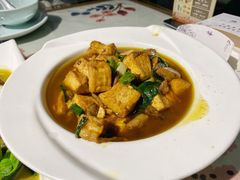 蕈油豆腐-得意楼蒸菜馆
