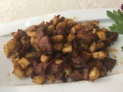 馕丁炒烤肉/份-楼兰印象(朝外店)