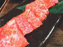 松阪牛特等五種肉拼盤-俺的焼肉(銀座9丁目店)