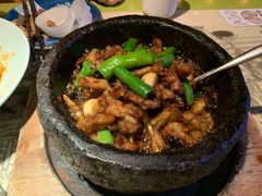 石锅杭椒牛蛙-桂满陇天书(南京德基旗舰店)