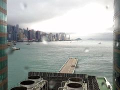 景观还不错啊！-香港港威酒店-马哥孛罗