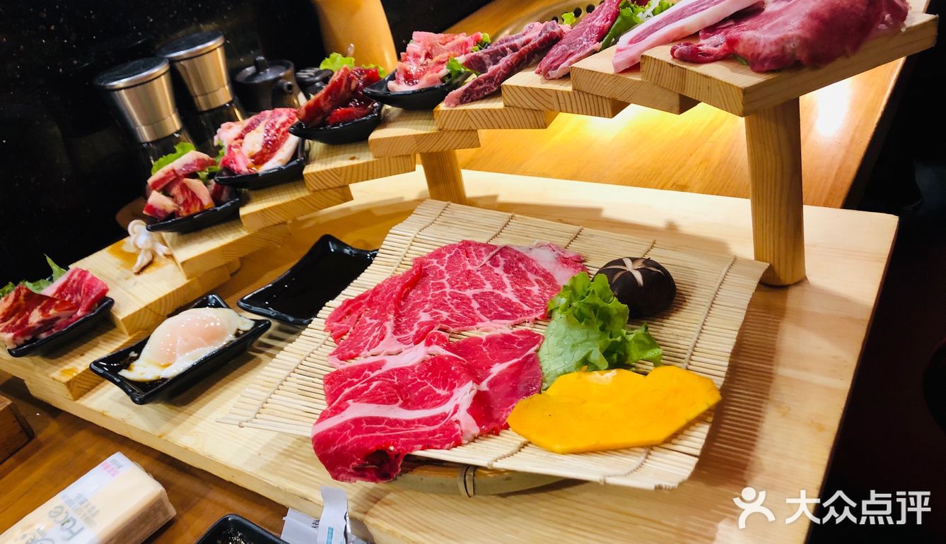 蘸碟真的很好吃 每一种味道都不错 「牛肉饭」