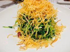 巧拌豆苗-四季民福烤鸭店(王府井灯市口店)