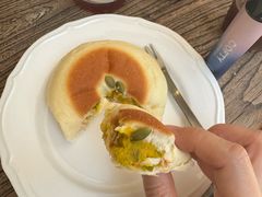 南瓜乳酪包-面包与空气