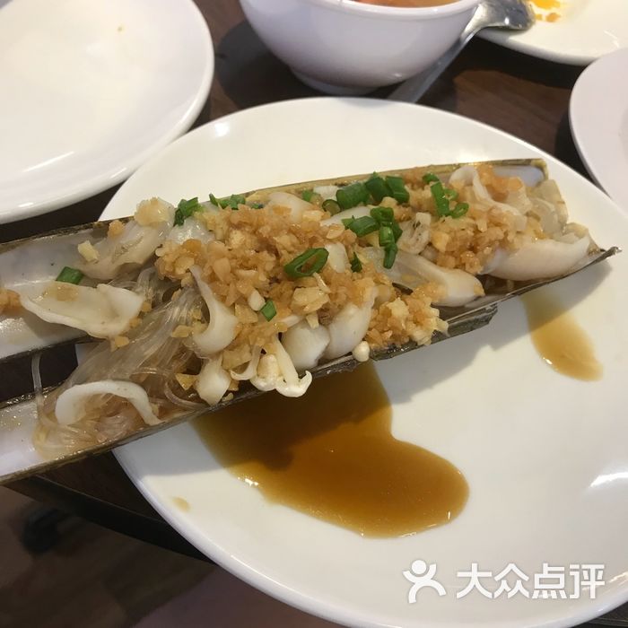 debeer seafood restaurant金银蒜粉蒸竹蚌图片-北京海鲜-大众点评网