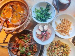 咸蛋黄炒茄子-吃饭皇帝大(解放西路店)