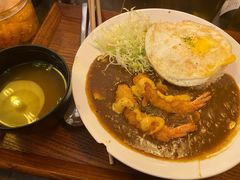 口蘑鲜虾饭-金龙咖喱