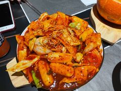 鱼饼炒年糕-博欧姆新派韩国料理·炸鸡(艾尚店)