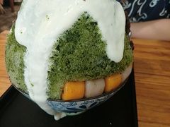 抹茶生乳かき氷-WONDER ICE 萬得冰田(建設路总店)