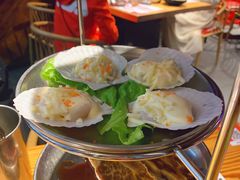 招牌芝士扇贝-青瓦炭韩潮烤肉(花园道店)