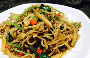 Crispy Radish with Beef Tripe