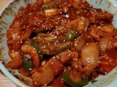 泡菜炒鱿鱼-쌍화점 霜花店·朝鲜族料理(徐家汇店)