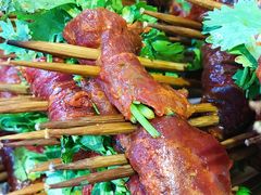 招牌香菜牛肉卷-肖卫峰灌县老妈砂锅串串(华天广场店)