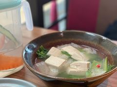 竹荪苦菜包浆豆腐汤-中8楼风尚云南菜(颐堤港店)
