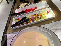 芒果黄桃酸奶水果捞-比格比萨自助(德思勤四季汇店)