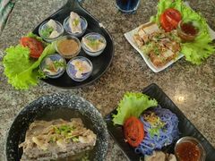 -蝶豆花蓝面条