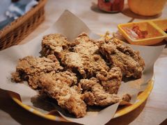 芝士撒粉无骨炸鸡-Woolee韩食堂·韩式家庭料理
