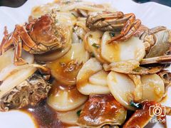 毛蟹炒年糕-协和菜馆(凤凰街店)