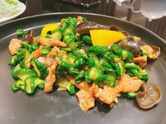 小脆瓜炒雪花猪肉-闽和南(深圳万象城店)