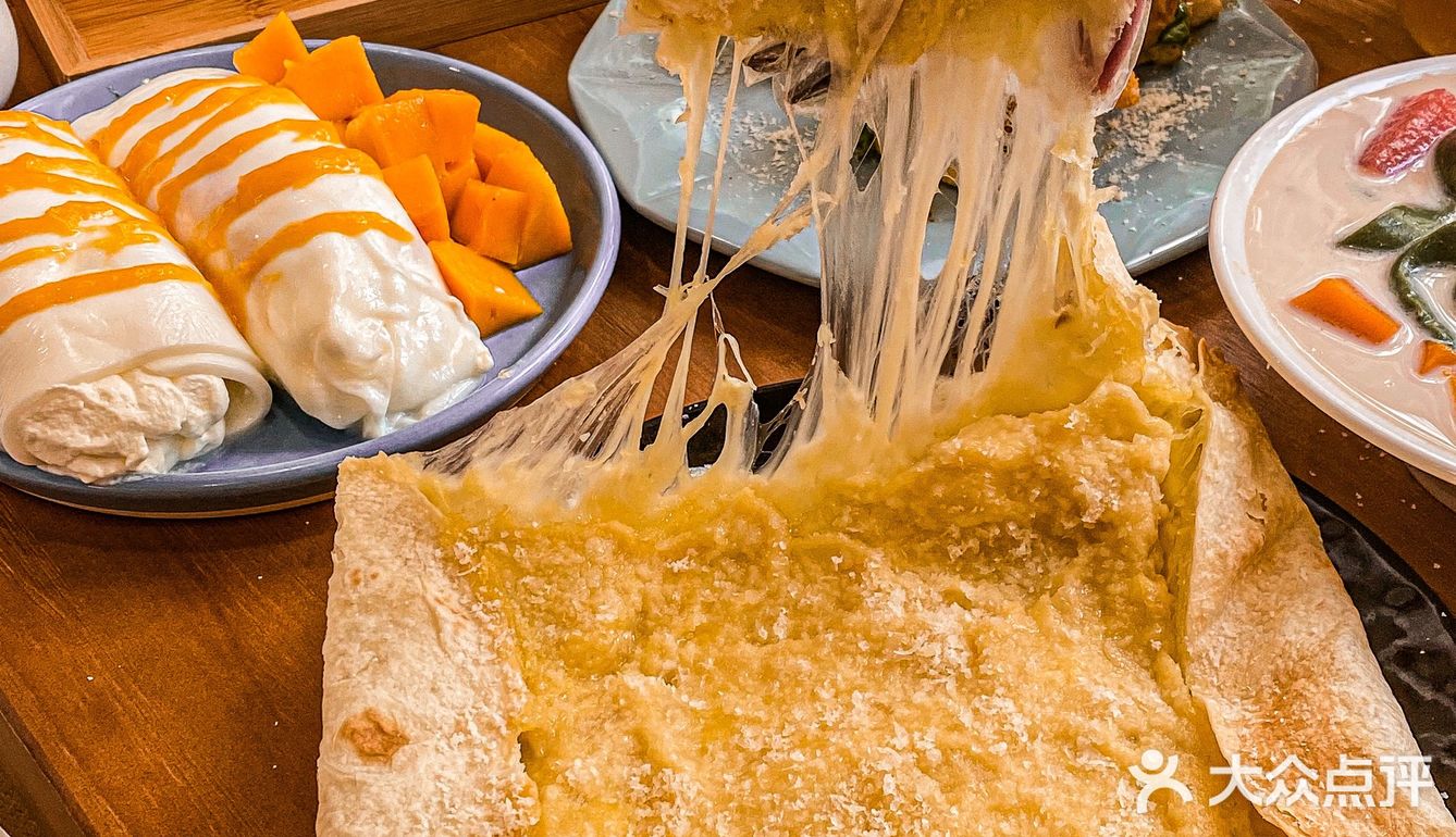 比我手臂还粗的芒果奶油布丁肠