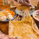 比我手臂还粗的芒果奶油布丁肠