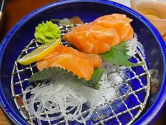 三文鱼刺身-鳗鱼家·深夜食堂(军博店)